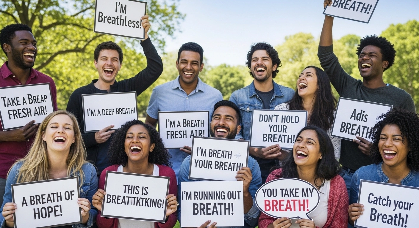 Clever Breath Puns That Hit Just Right