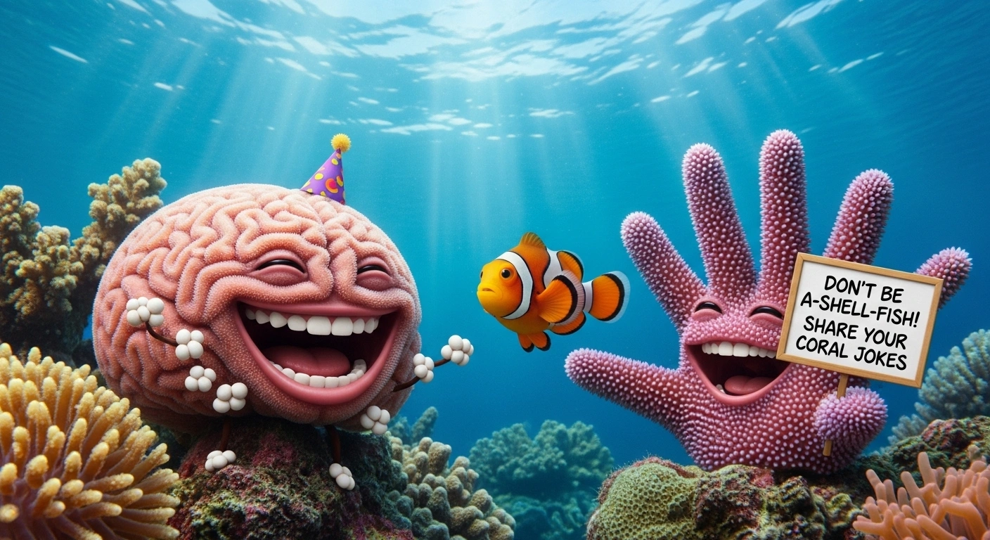 Clever Coral Puns That Hit Just Right