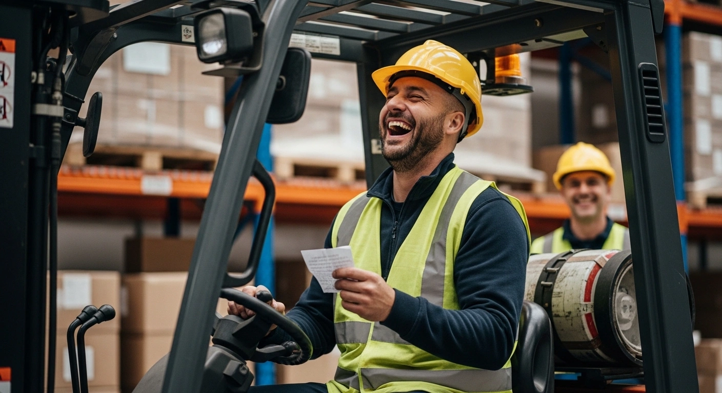 Clever Forklift Puns That Hit Just Right