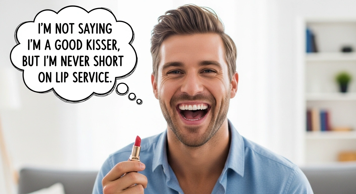 Clever Lipstick Puns