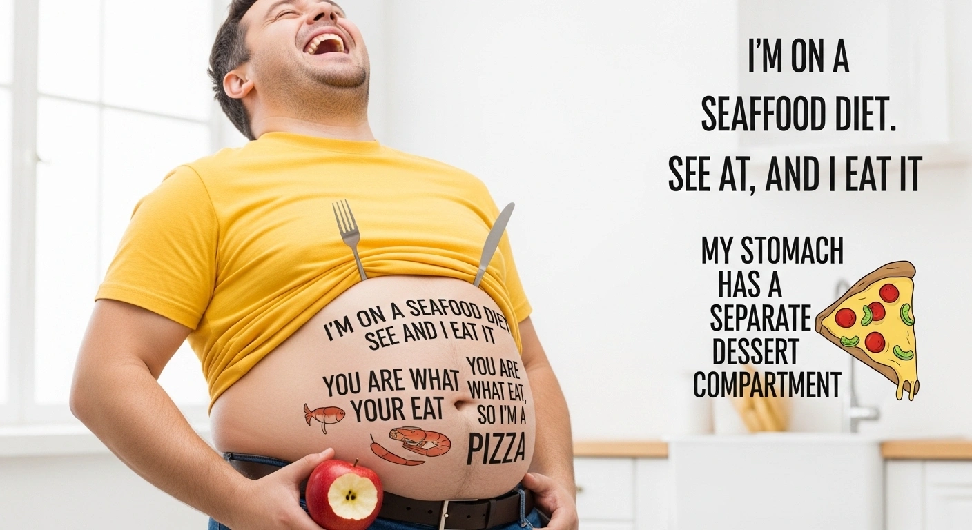 Clever Stomach Puns That Hit Just Right