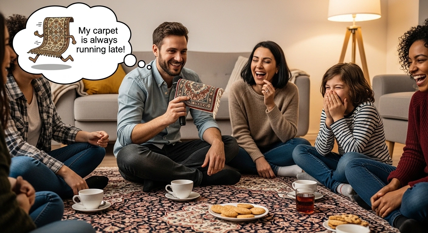 Travel & Adventure Carpet Puns for Road Trips