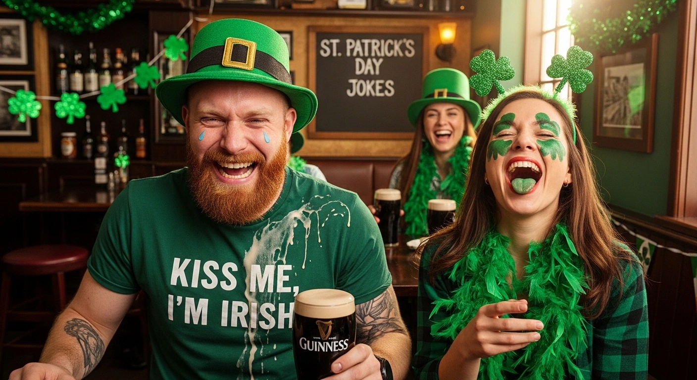 Travel & Adventure St Patrick's Day Puns for Road Trips