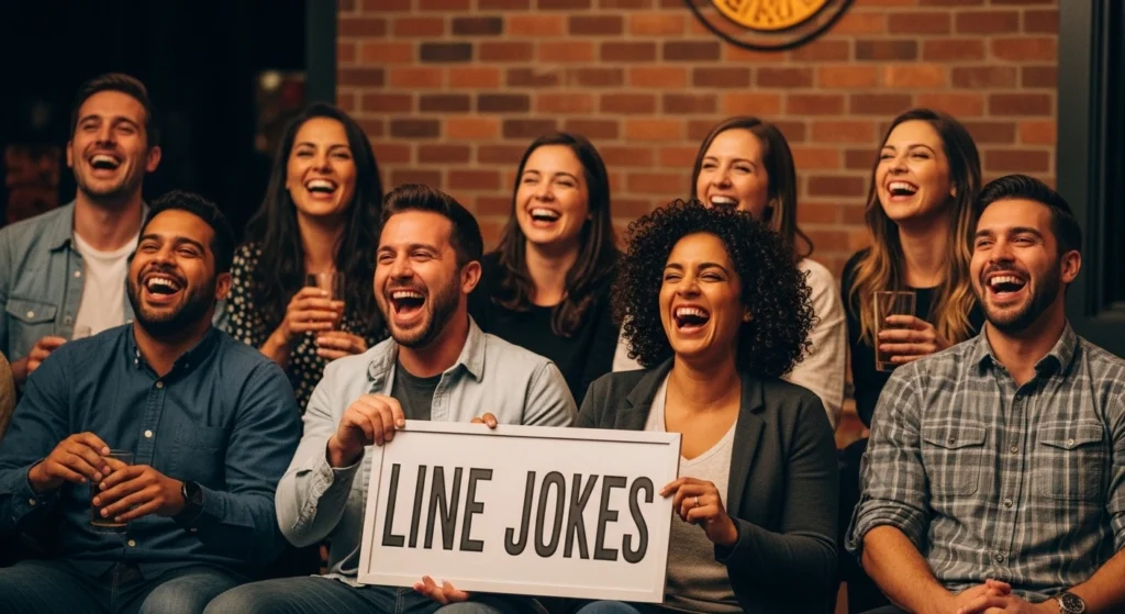 line jokes