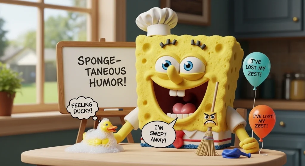 sponge puns