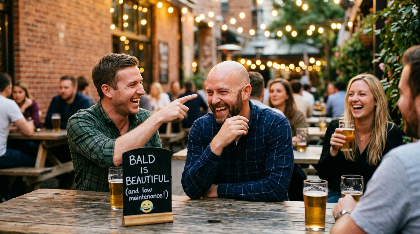 Bald jokes one liners (bonus set)