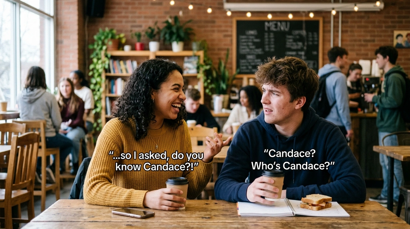 Candice jokes one-liners