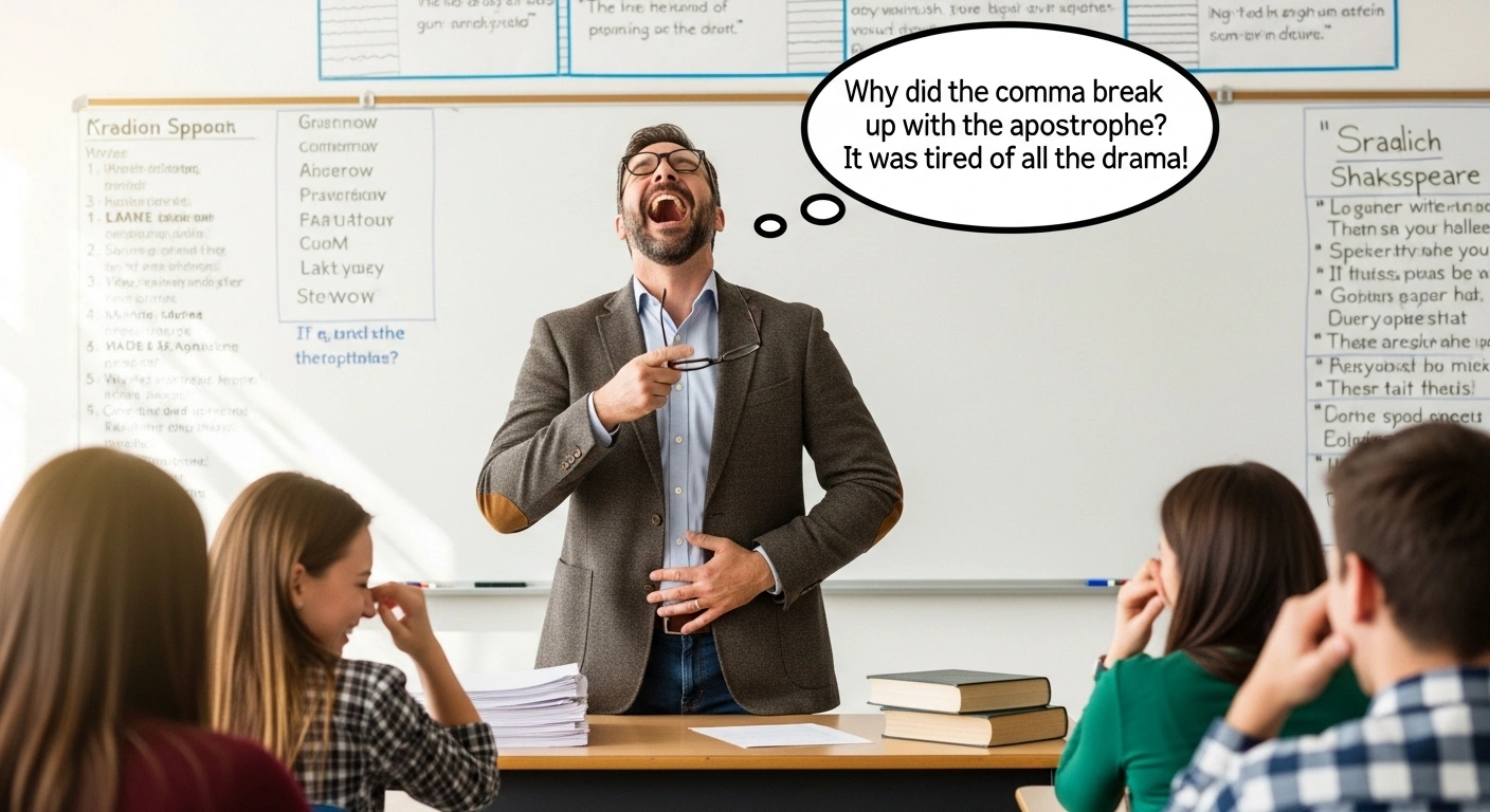 Clever English Teacher Puns That Hit Just Right