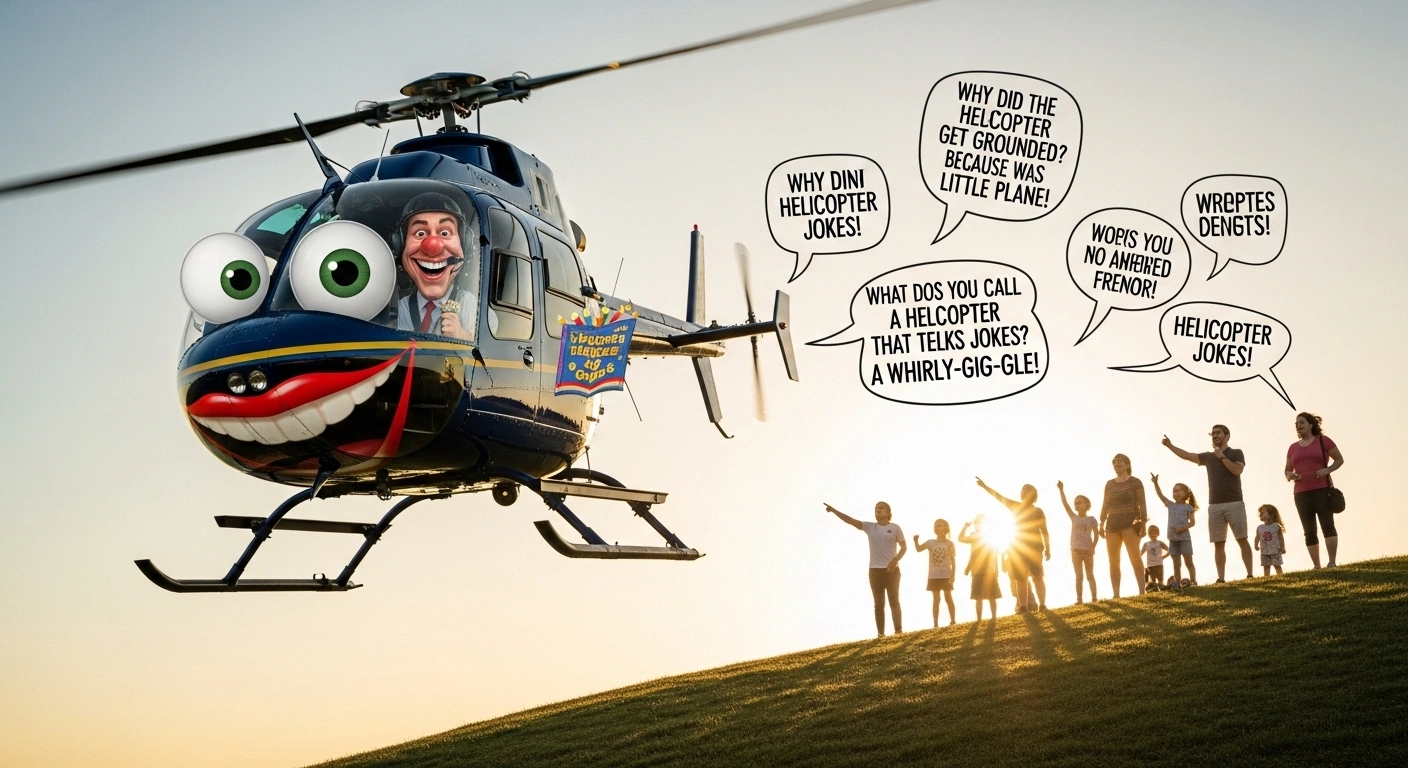 Clever Helicopter Puns That Hit Just Right