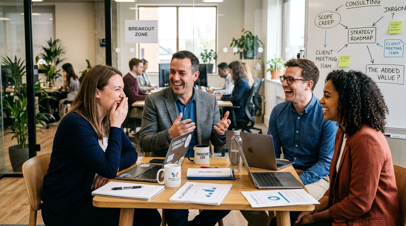 Consultant jokes one liners