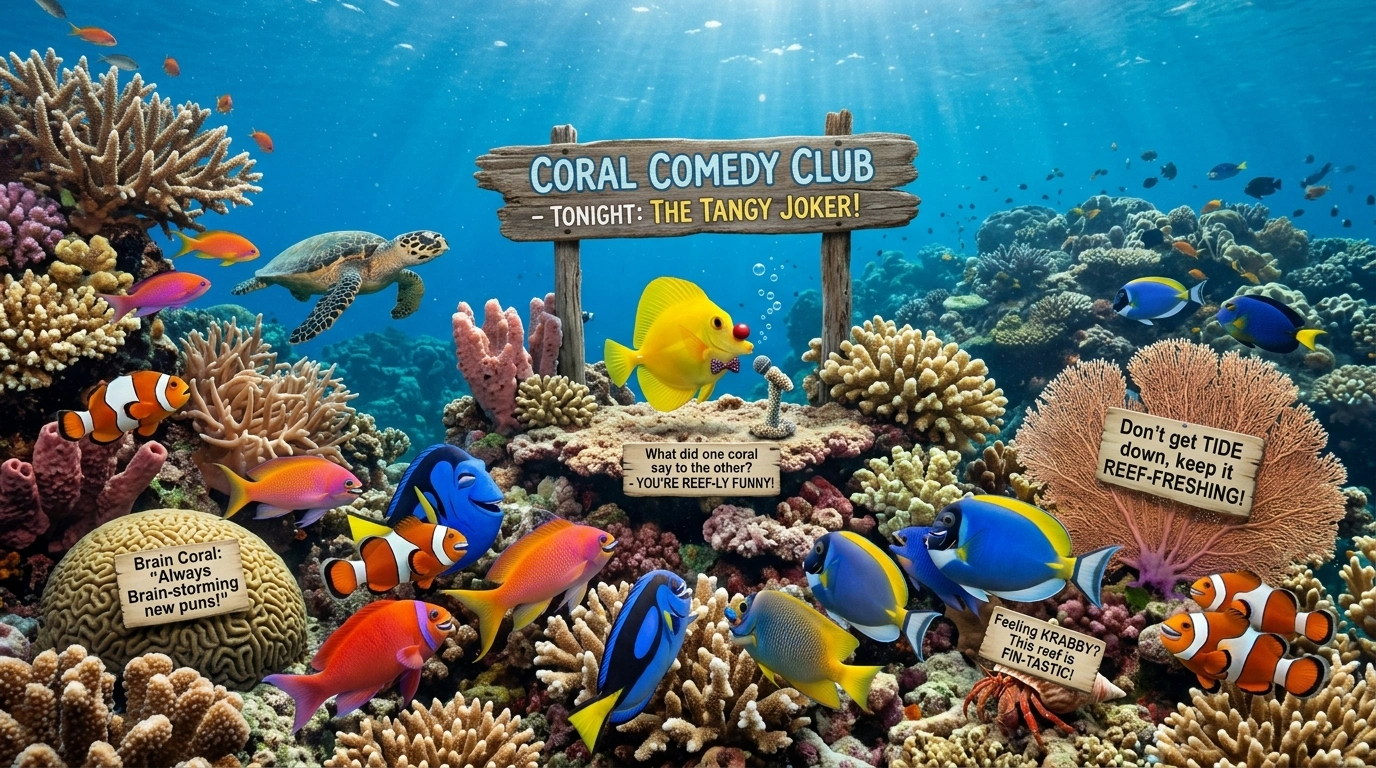 Coral Puns Dirty