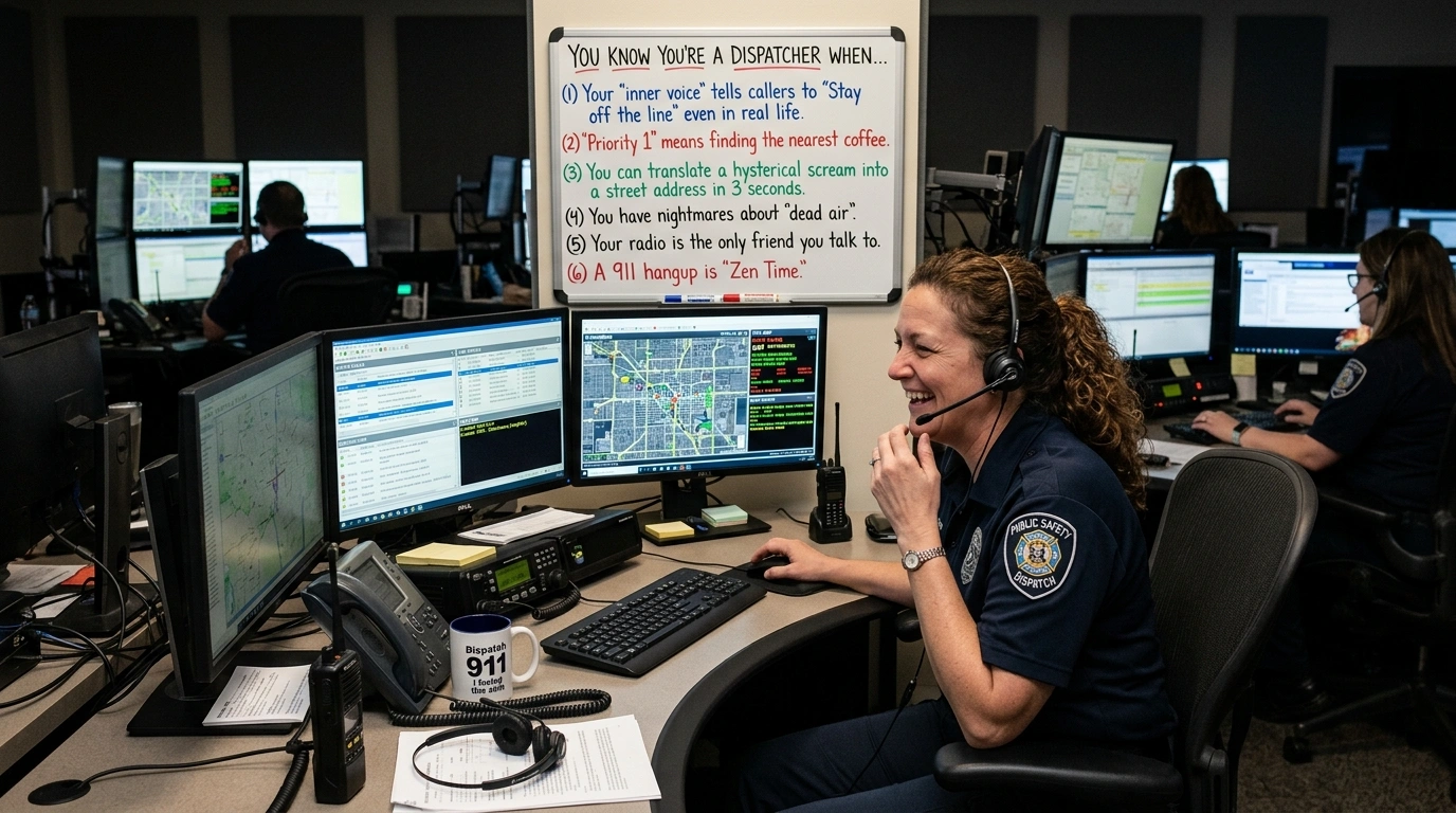 Dispatcher jokes one liners