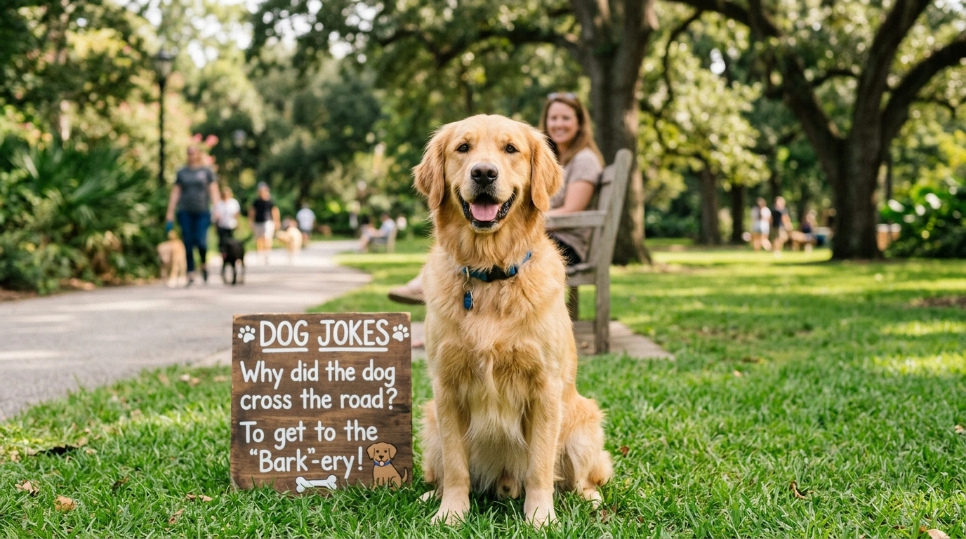 Dog jokes in english