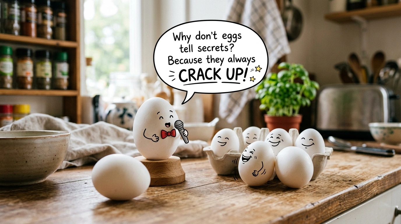 Egg jokes one liners