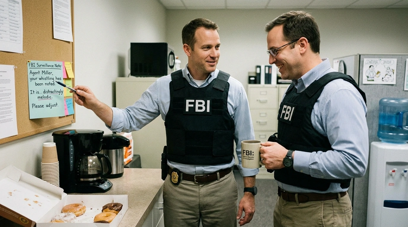 FBI jokes for memes & internet humor