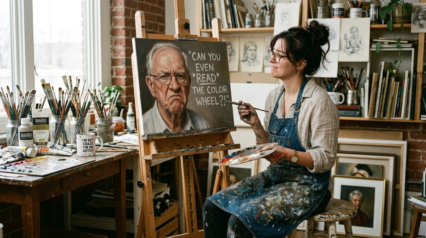 Famous artist jokes