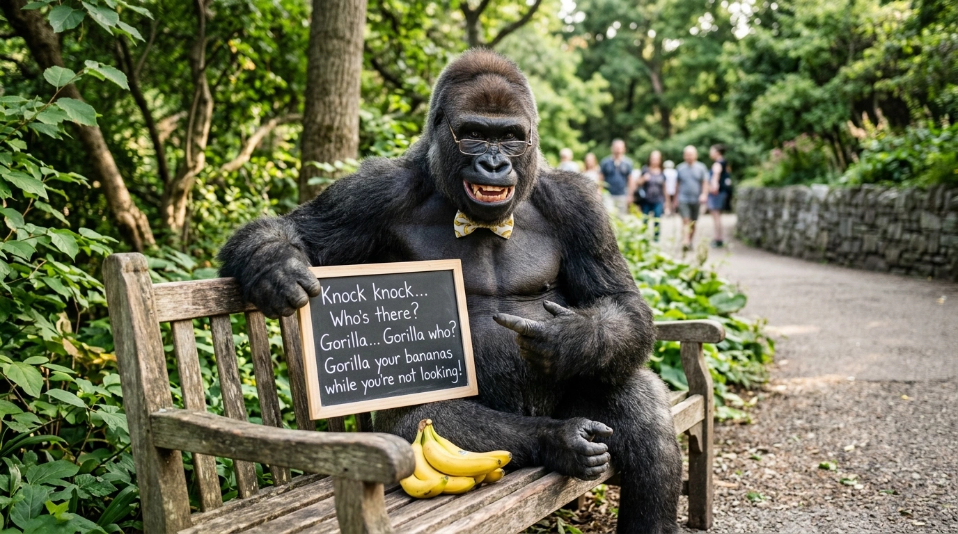 Gorilla humor