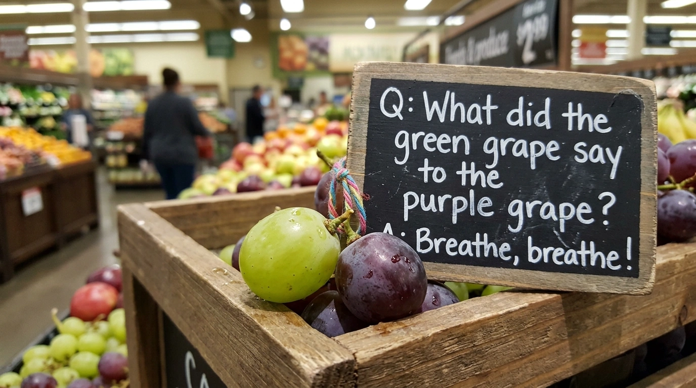 Grape jokes meaning