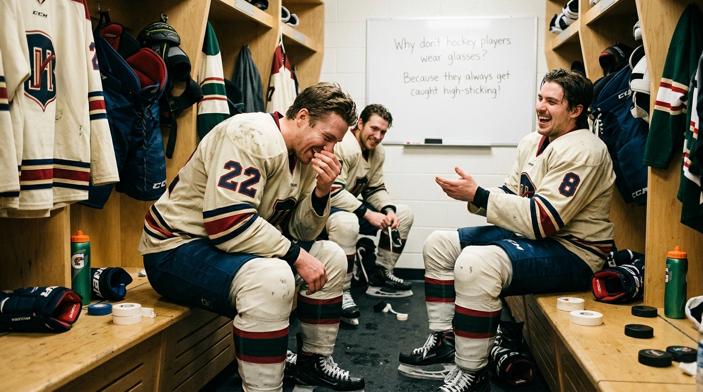 Hockey Jokes One Liners