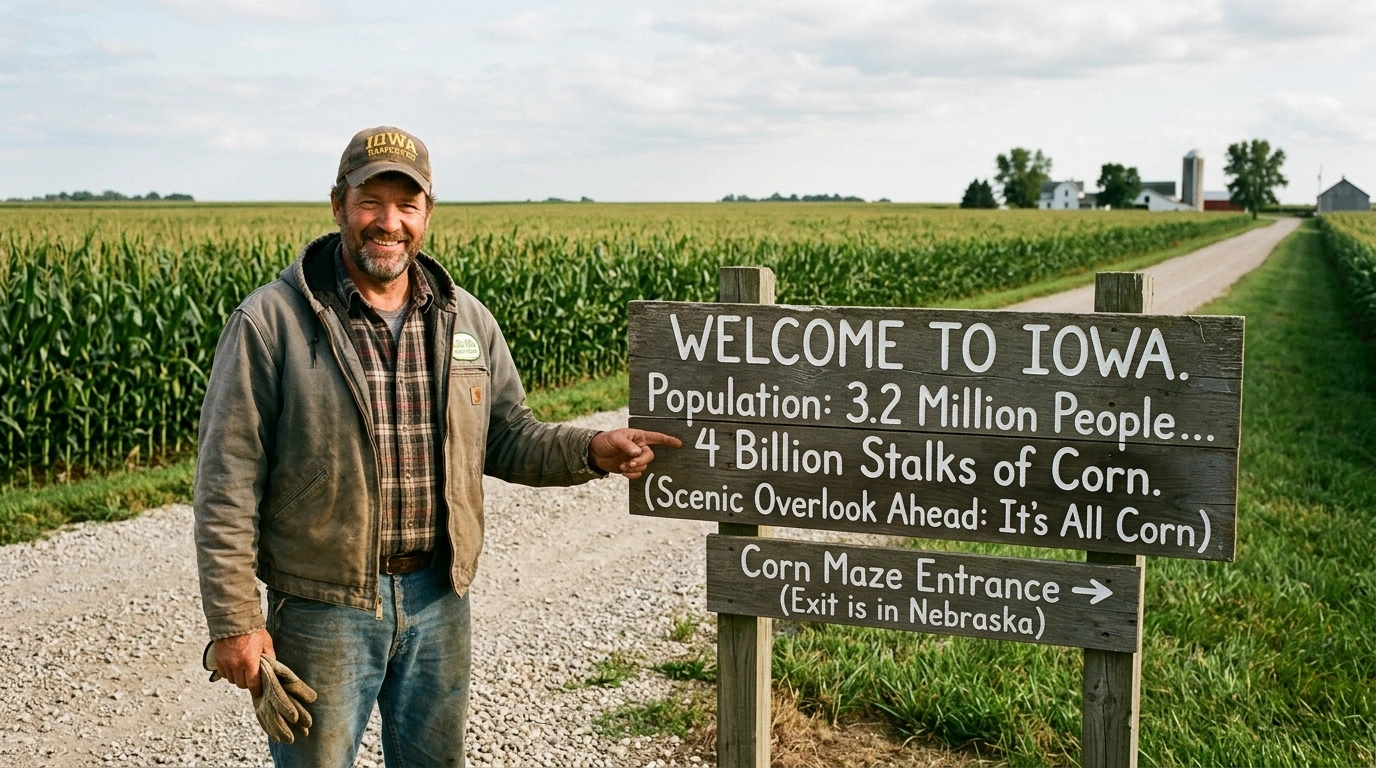 Iowa Jokes One Liners