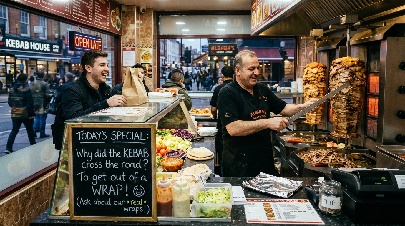 Kebab jokes one liners