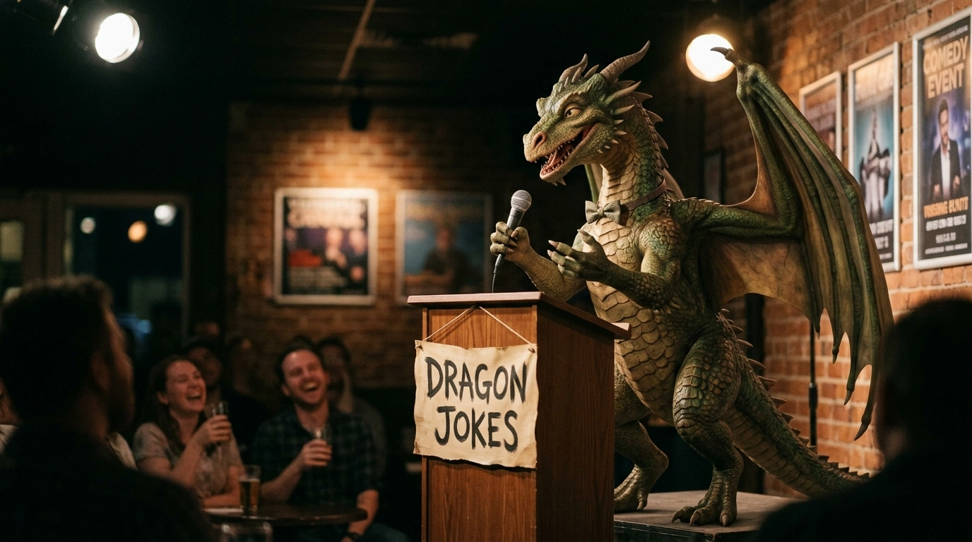 Knock knock dragon jokes