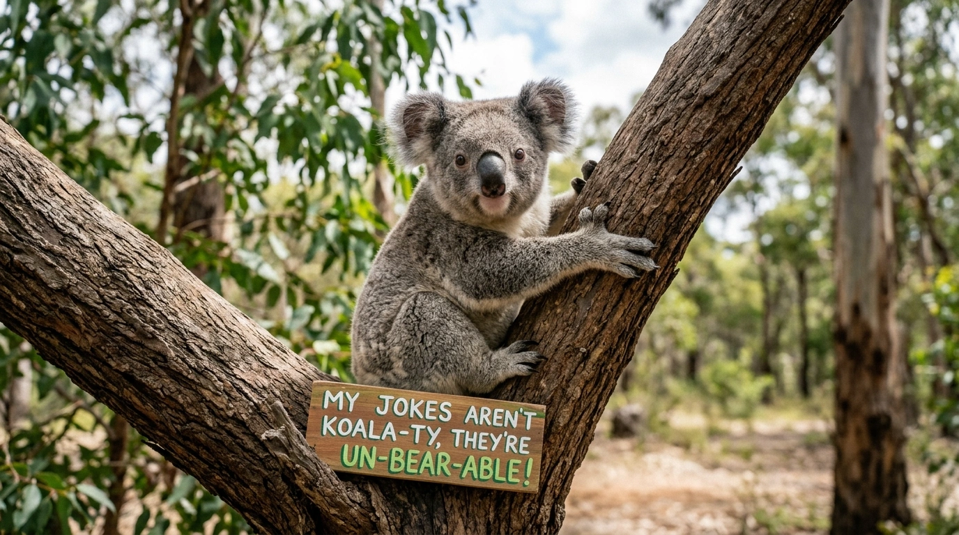 Koala Jokes One Liners