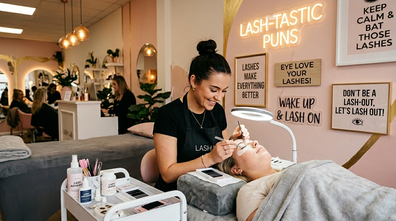 Lash puns one liners