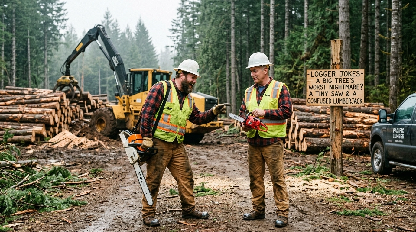 Logger Jokes One Liners