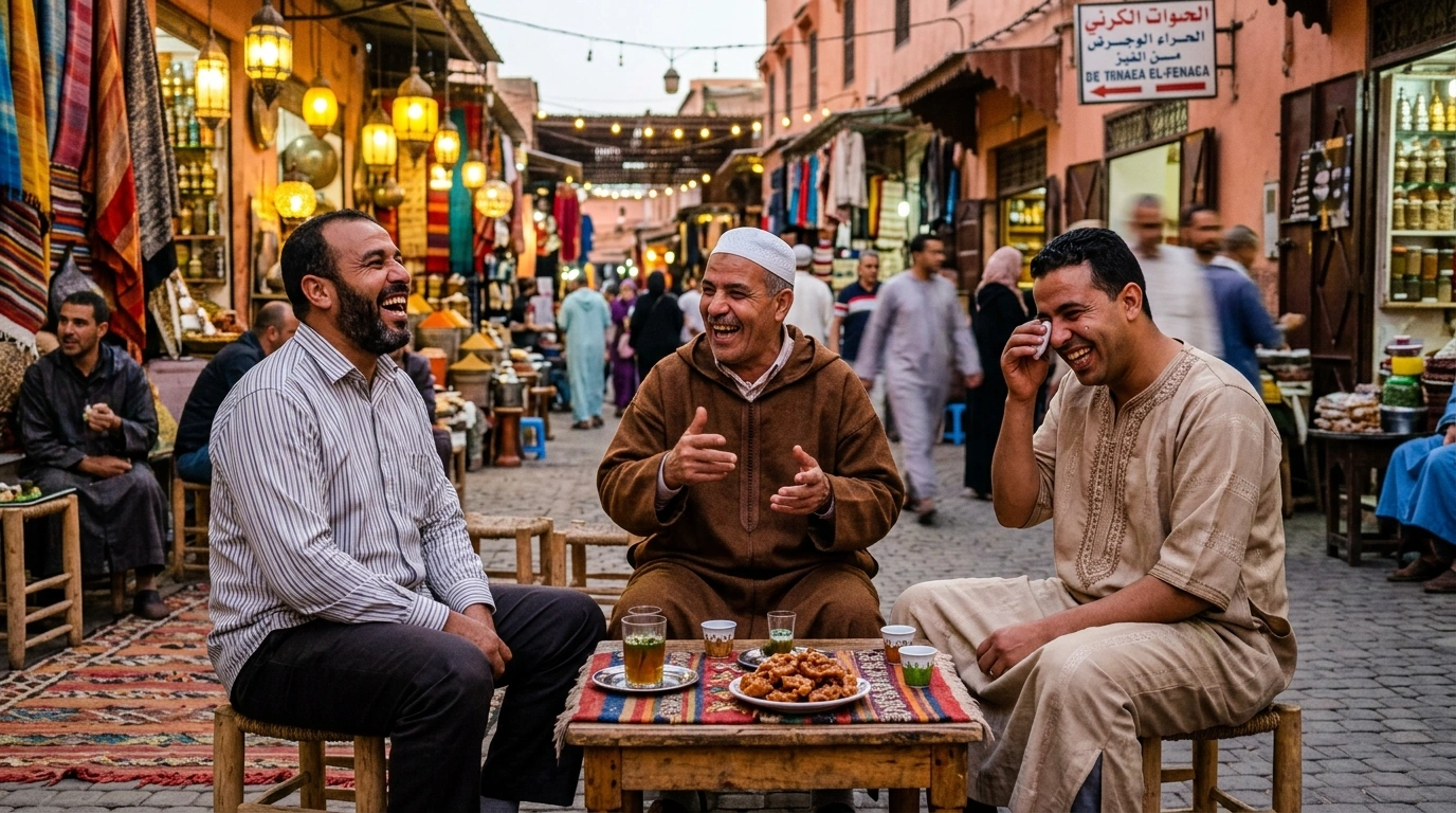 Morocco Instagram captions funny
