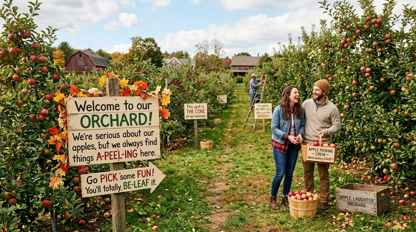 Orchard puns one liners