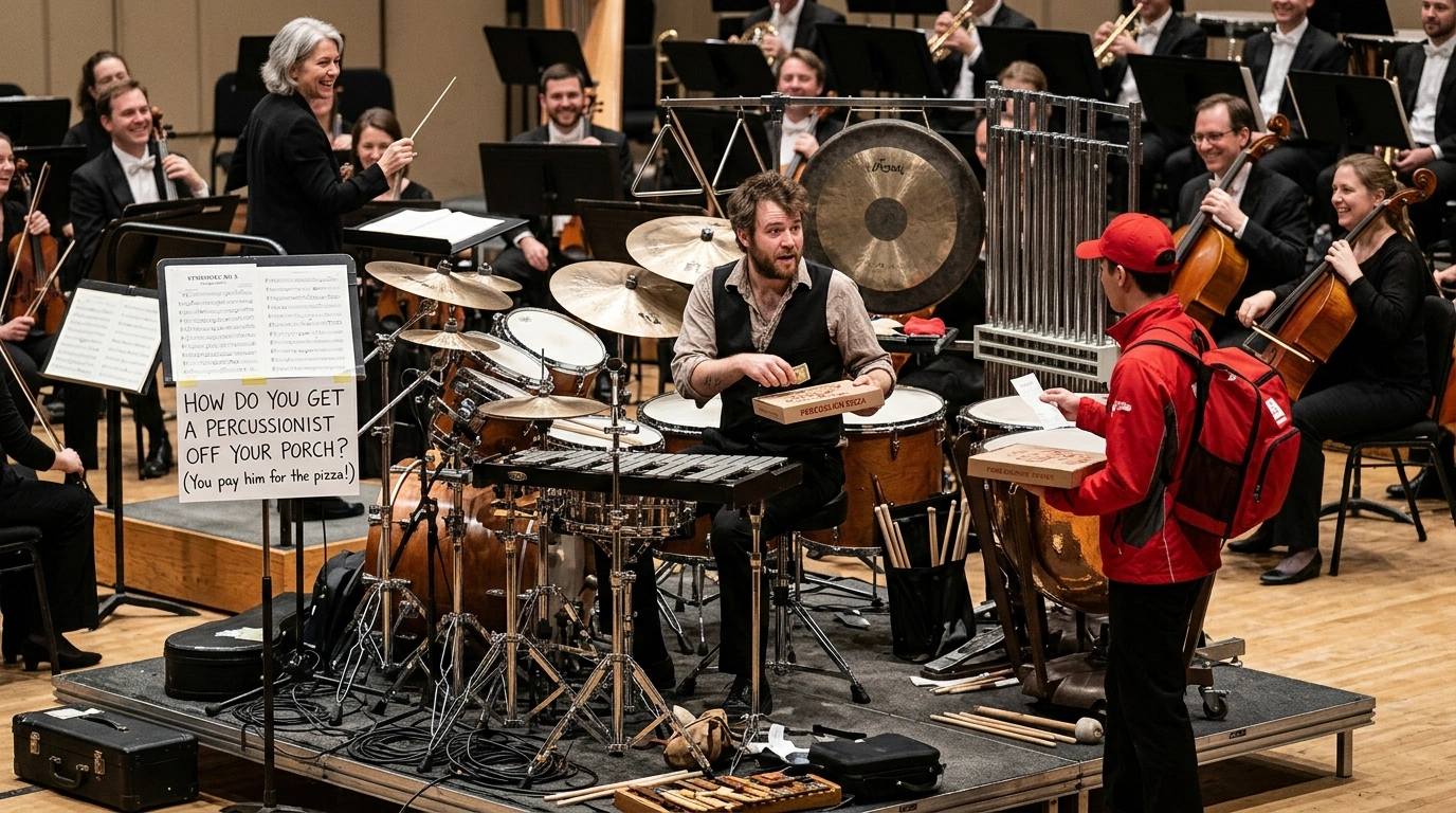 Percussion Jokes One Liners