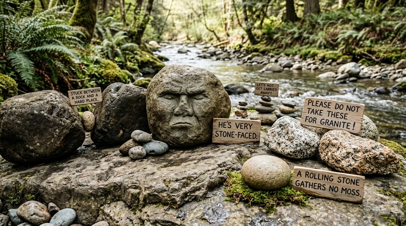 Rock puns one liners