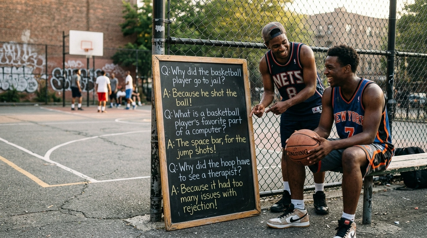 Short Basketball Jokes For Kids