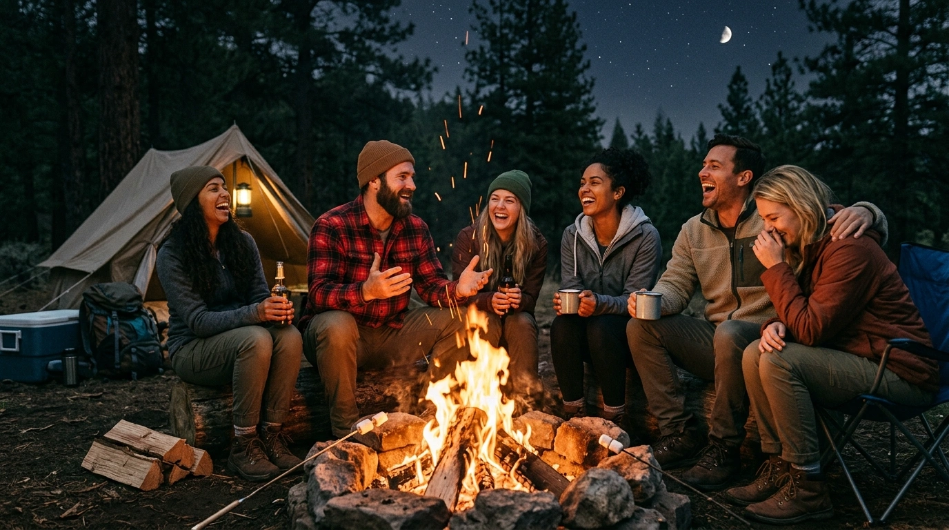 Short Camping Jokes for Adults