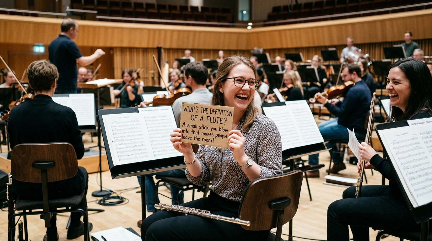 Short flute jokes