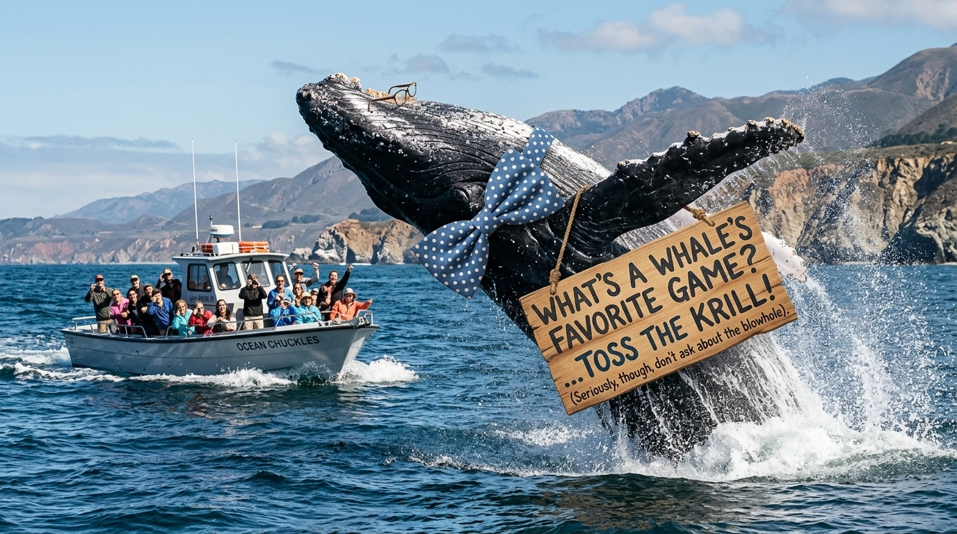 Short funny whale jokes