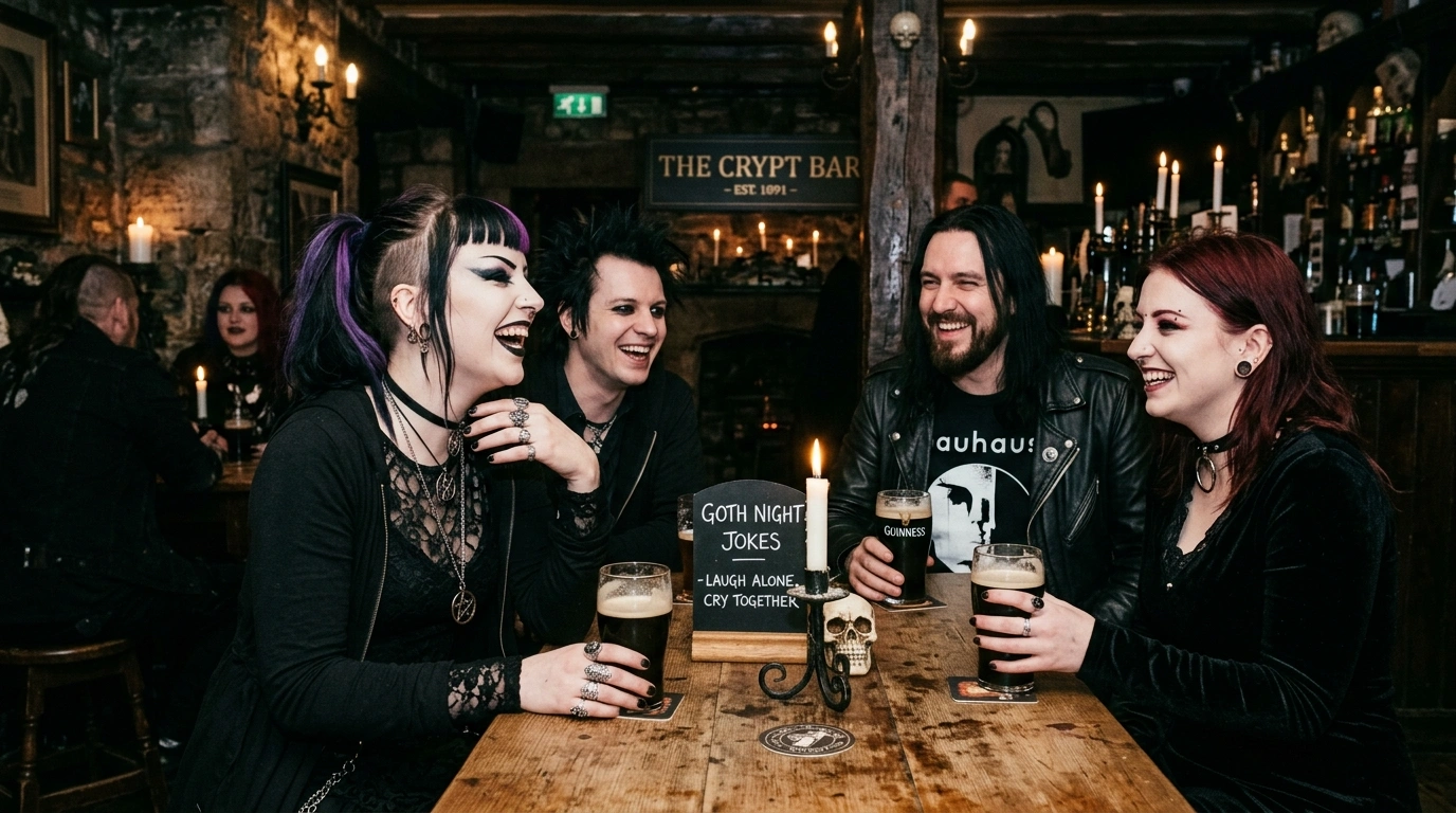 Short goth jokes
