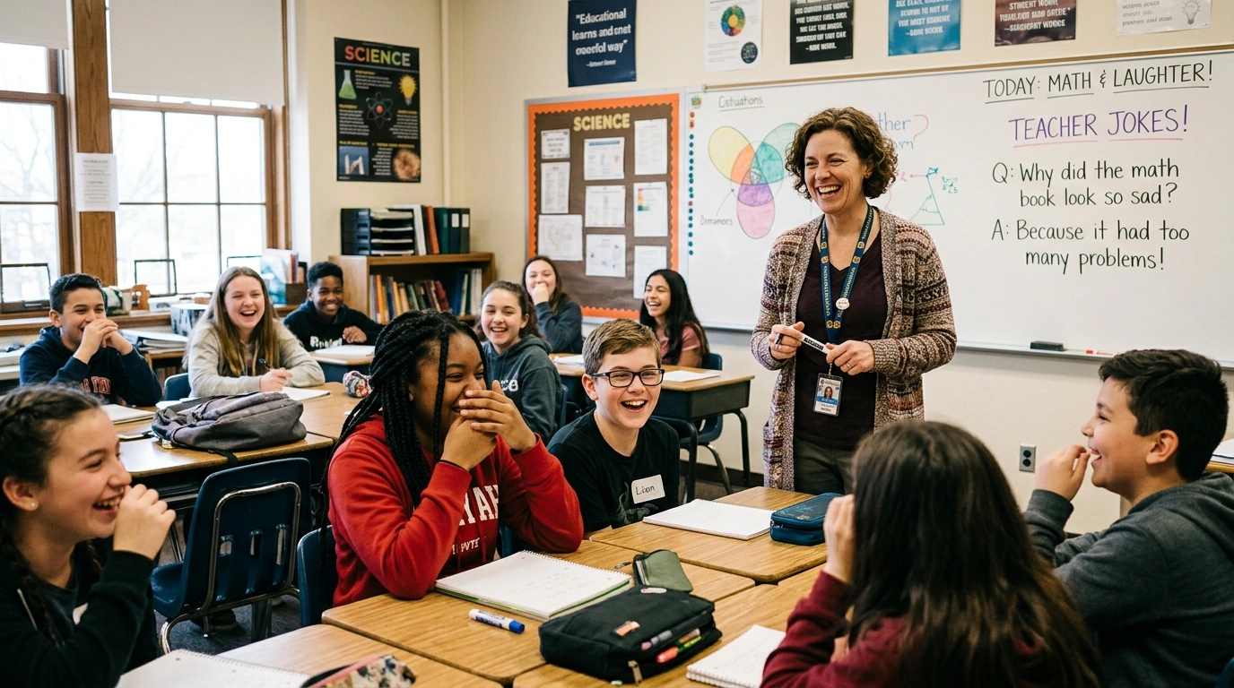 Short jokes for teachers to laugh