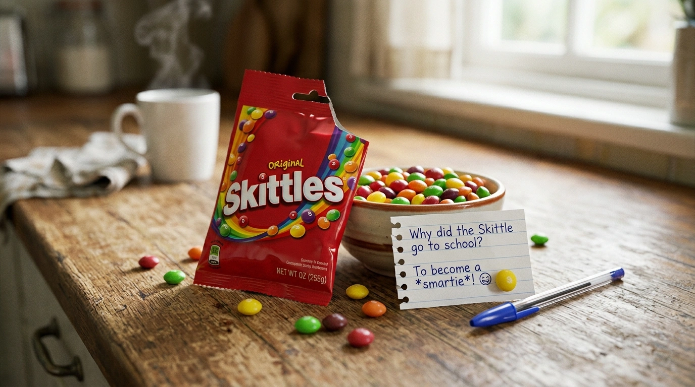 Skittle puns one liners