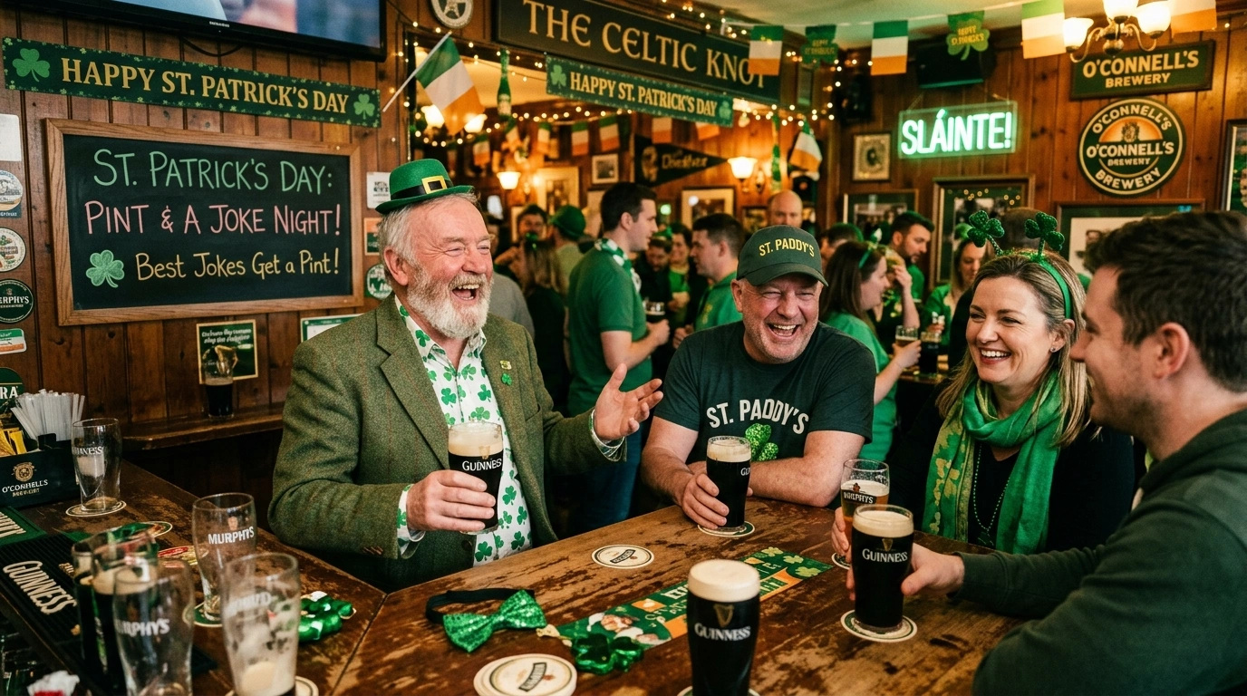 St Patrick Day jokes for adults