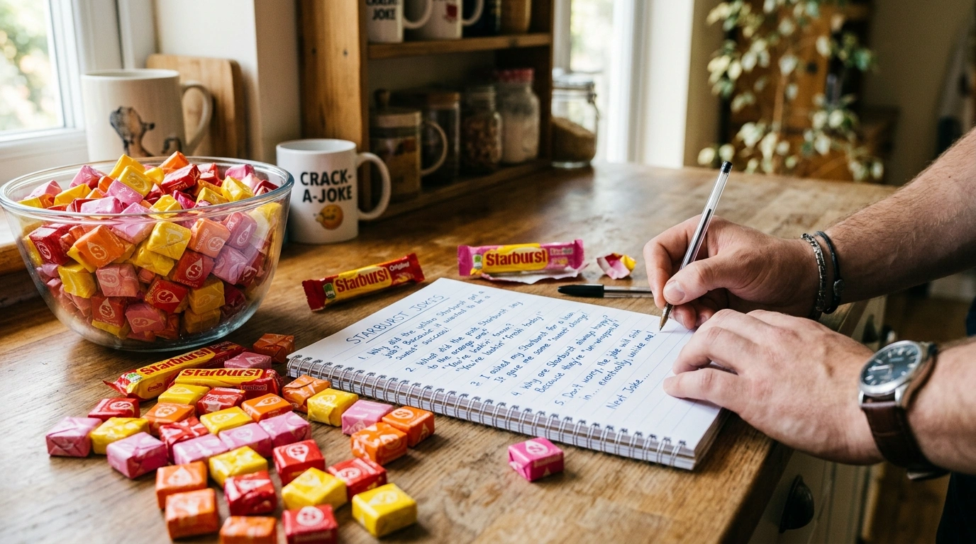 Starburst puns captions