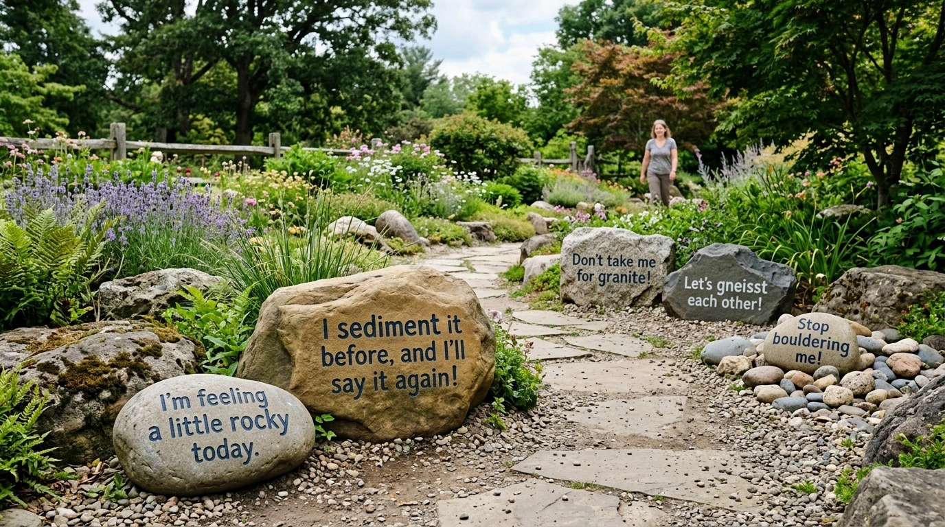 Stone puns one liners