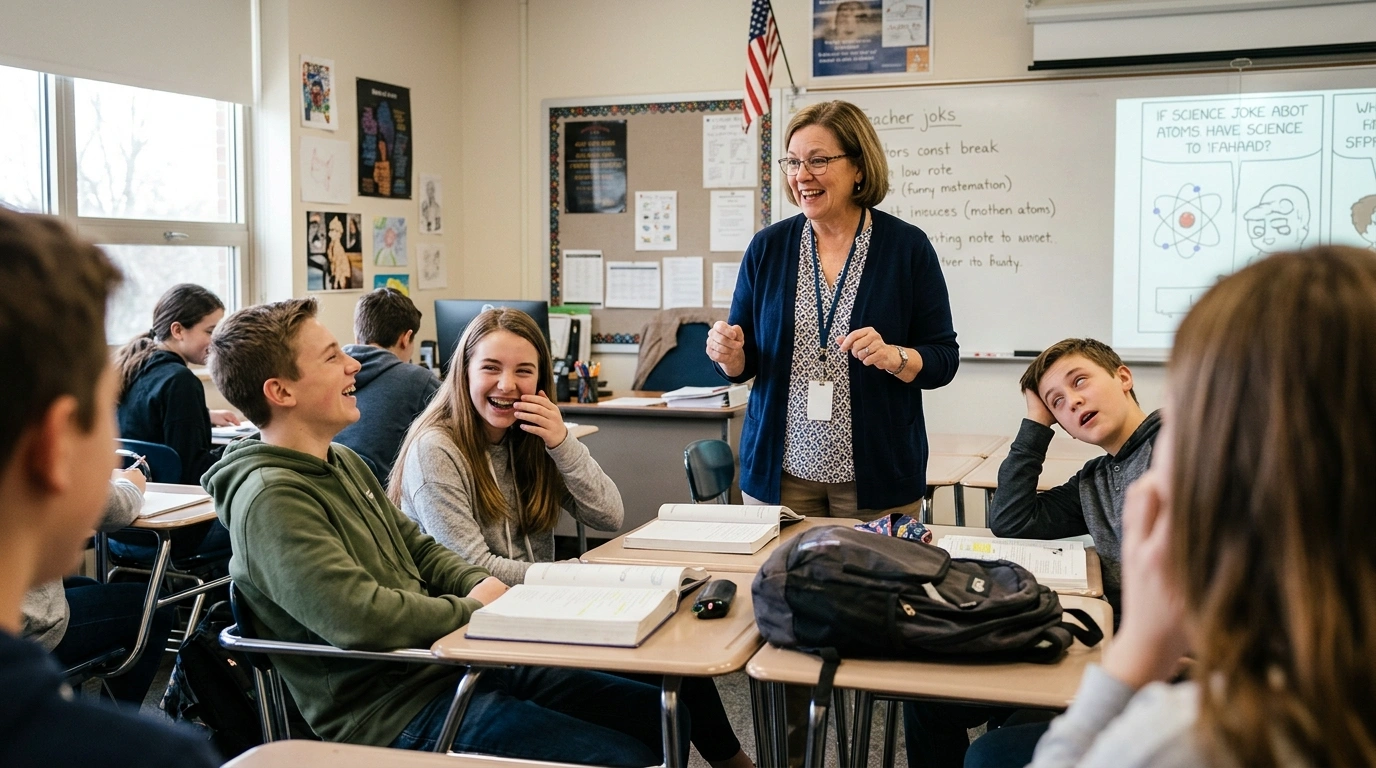 Teacher jokes in english