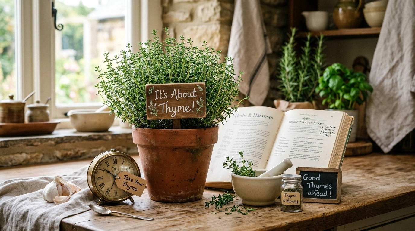 Thyme Puns One Liners