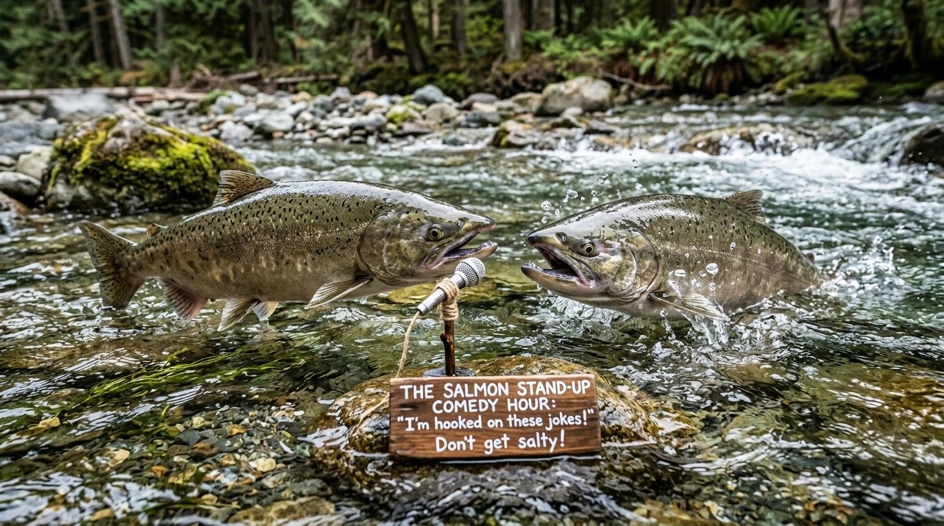 What Do You Call a Fancy Salmon Joke