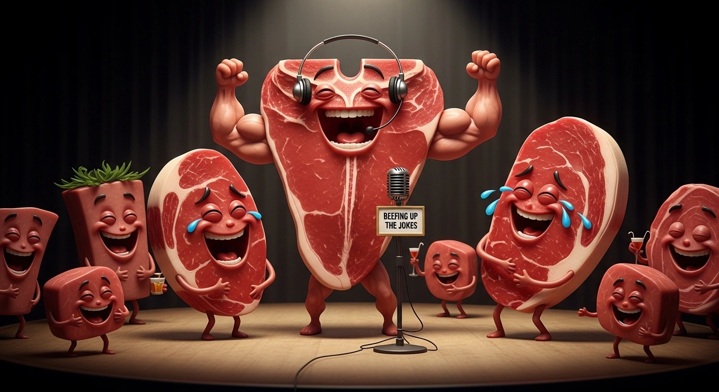 324+ Hilarious Beef Jokes That Will Meat Your Expectations🥩 - punzoom.com