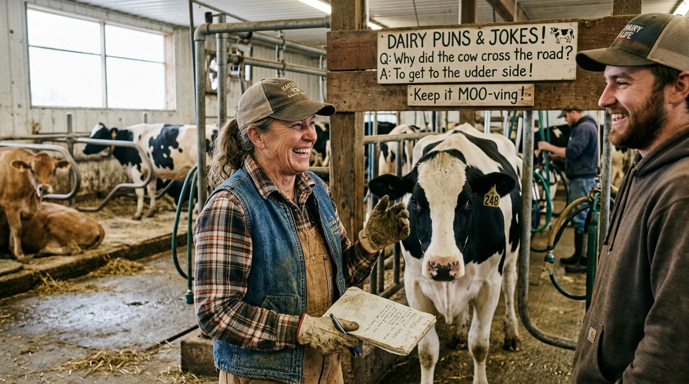 dairy jokes one liners