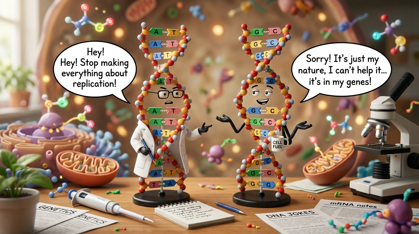 dna jokes one liners