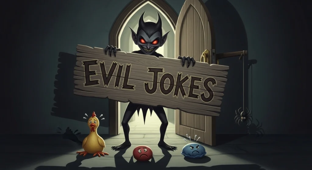 evil jokes